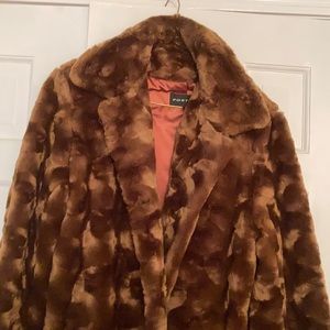 fake fur coat